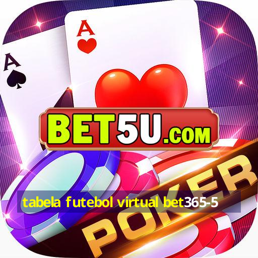 tabela futebol virtual bet365